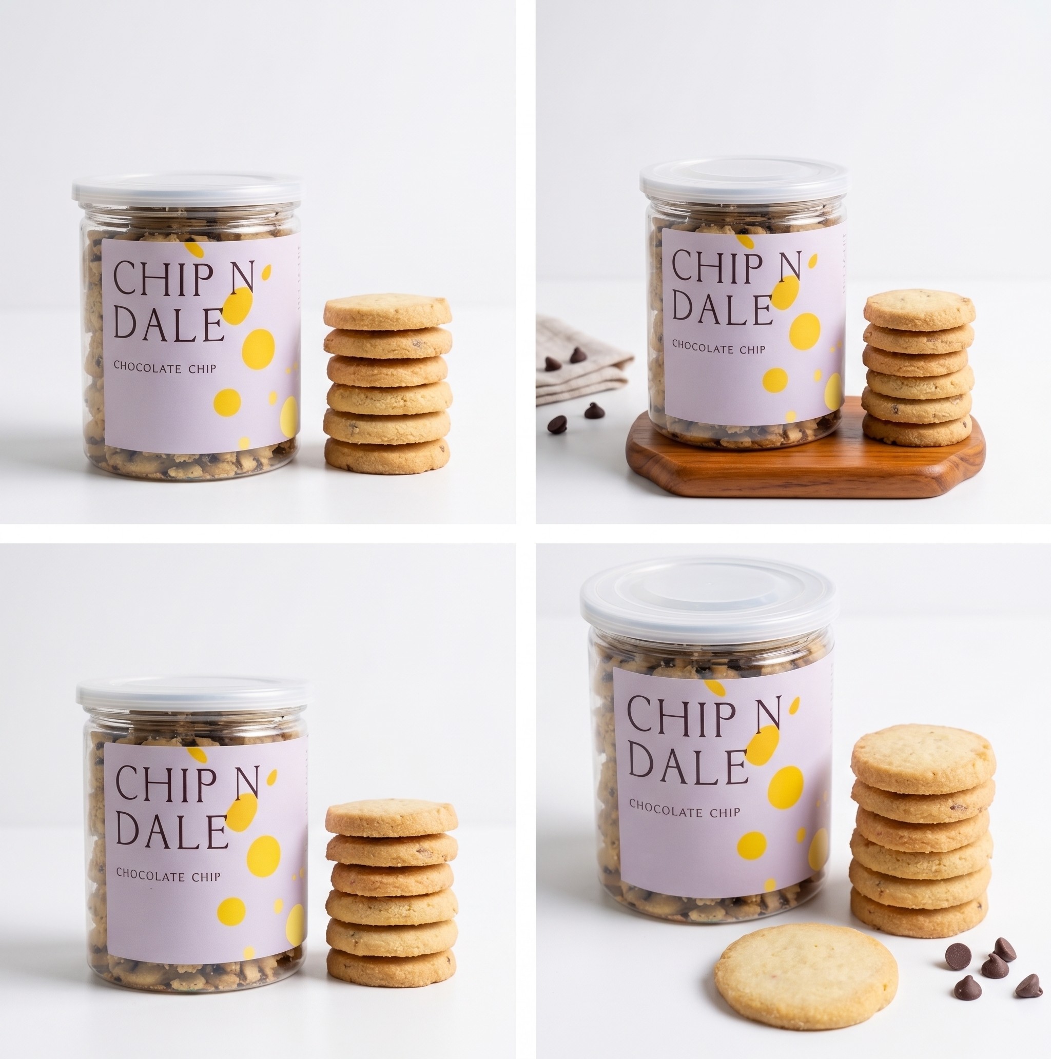 Chip N Dale Infinite Delight Cookie Jar Classic Chocolate - Image 2
