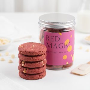 Red Velvet Cookies Jar Infinite Delight 01